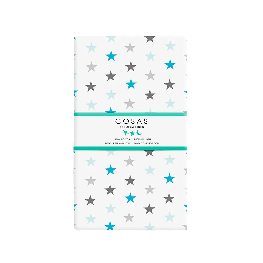 Дитяча постільна білизна в ліжечко SMOKY BLUE COSAS (4822052039526) - фото 5