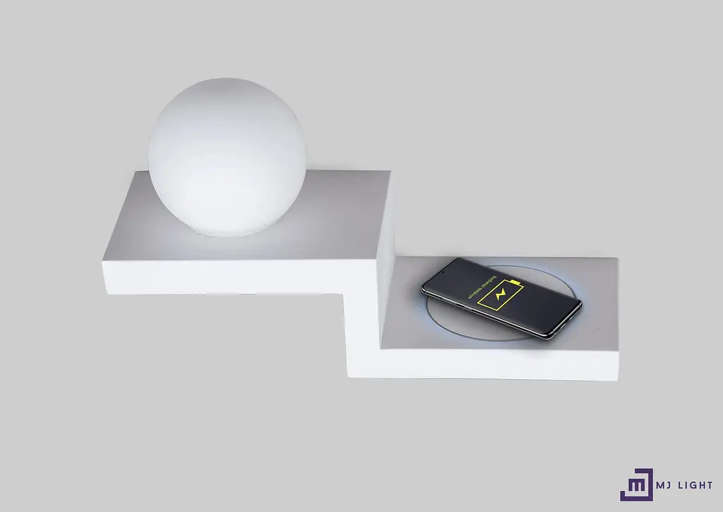 Настінний світильник MJ-Light CHARGER R 3200K WH 15014 - фото 2