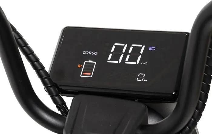 Электроскутер Двухместный Corso Raven (800W; 60V/20Ah) Серый - фото 3