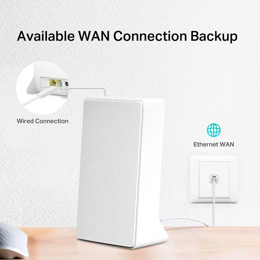 Маршрутизатор Mercusys MB230-4G AC1200, 4G/LTE, 1xGE LAN, 1xGE WAN (MB230-4G) - фото 4