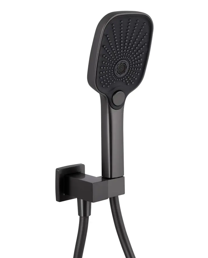 Душова система універсальна Qtap Gemini Gunmetal Black PVD прихованого монтажу QTGEM114GMB45704 - фото 5