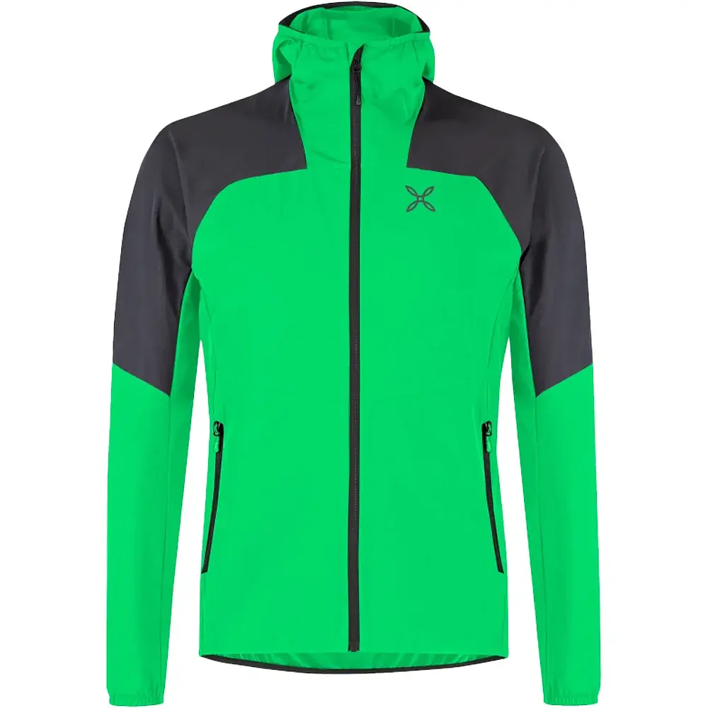 Куртка Montura Rise Hooded Jacket L Vibe green/Antracite