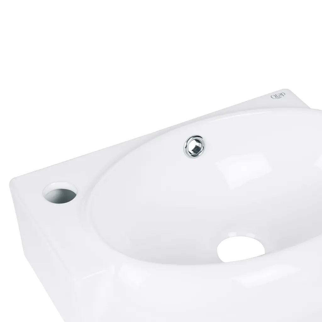 Умивальник Qtap Leo 420x280x150 White QT11111008RW, Білий - фото 5