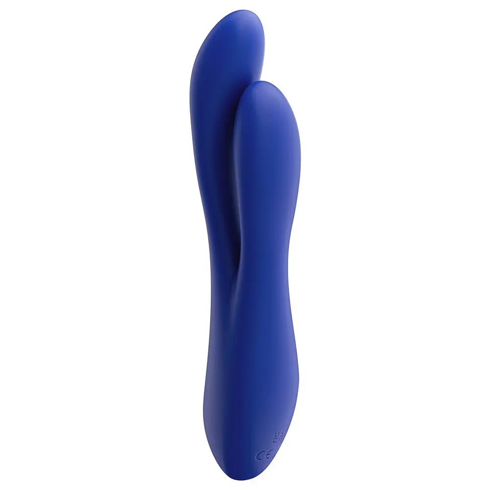 Вібратор Lovetoy L’Allure Pulse 19 см (синій) - фото 4
