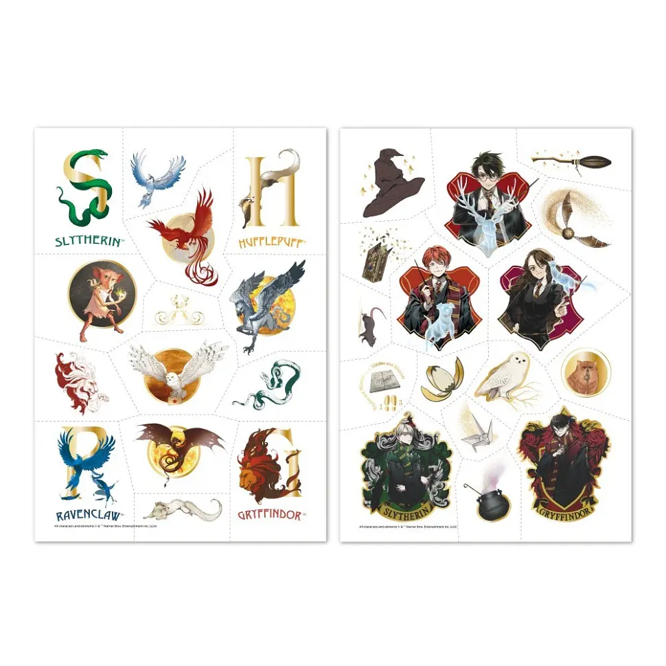 Набір дитячих тимчасових татуювань Harry Potter DoDo Toys 200506 - фото 2