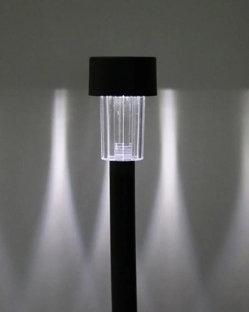 Вуличний світильник на сонячній батареї Goldlux 322265 Stik LED 6000K IP44 чорний - фото 2