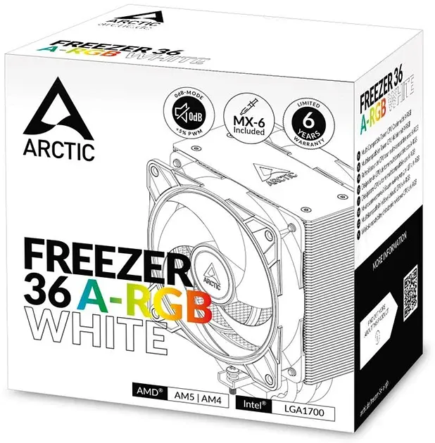 Кулер процесора ARCTIC Freezer 6 SI A-RGB - фото 7