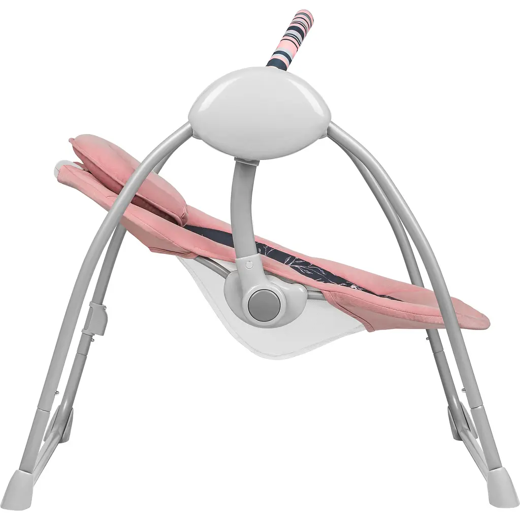 Кресло-качалка Lionelo Ruben Pink Baby с игровой дугой, розовое (LO-RUBEN RUBEN PINK BABY) - фото 4