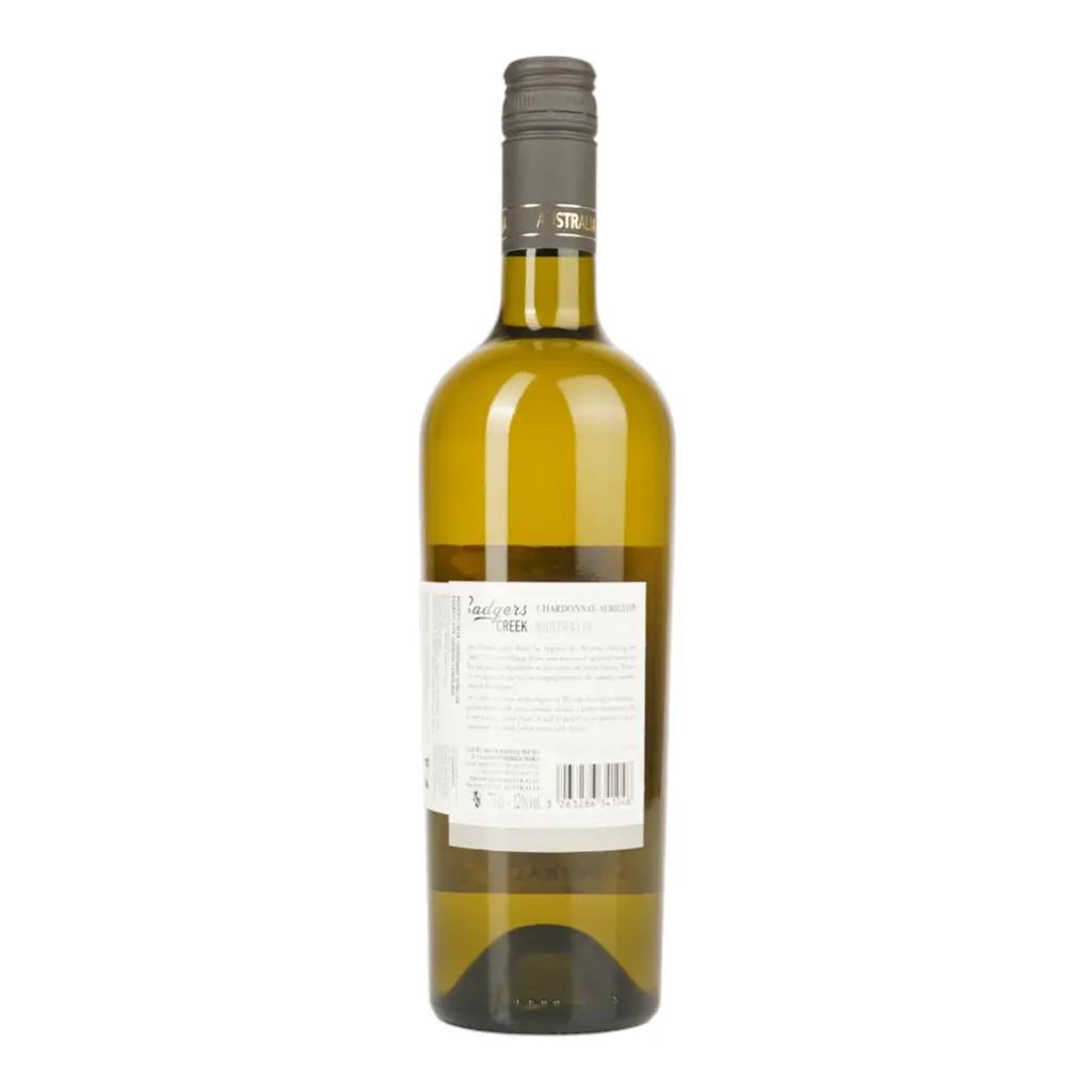 Вино Badgers Creek Chardonnay Semillion, біле, сухе, 11,5%, 0,75 л - фото 4