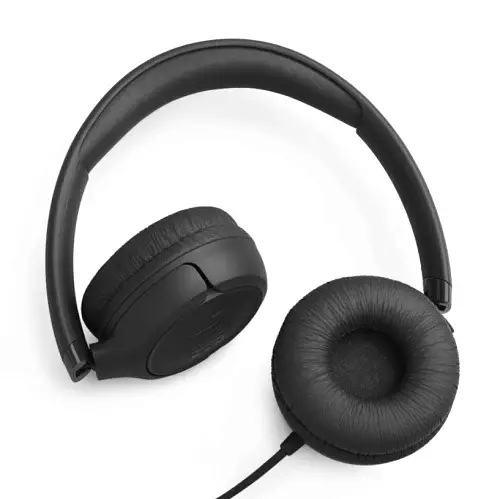 Навушники JBL Tune 530, Black, 3.5 мм, мікрофон, однокнопковий пульт керування, технологія "Pure Bass", складний дизайн, підтримка Siri та Google Now (JBLT530BLK) - фото 6