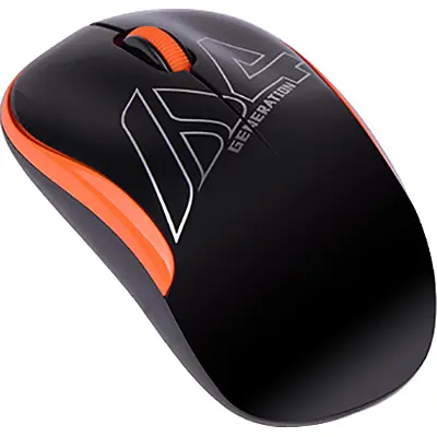 Мышь A4Tech G3-300N Wireless Black/Orange - фото 3