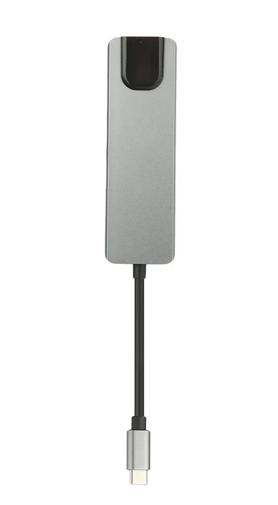 Док-станція RIAS BYL-2007 5в1 USB Type C - PD/USB/HDMI/RJ-45 (3_00418) - фото 4