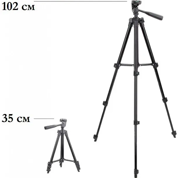 Штатив AC Prof Tripod 3120 Black [84751] - фото 4