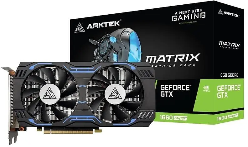 Видеокарта Arktek GTX 1660 6Gb SUPER (AKN1660SD6S6GH1) (GDDR6, 192 bit, PCI-E v3.0) Б/у - фото 5