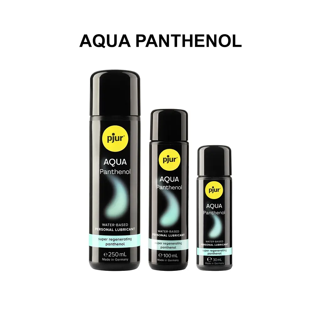 Лубрикант на водній основі pjur Aqua Panthenol 250 мл з пантенолом, догляд та зволоження - фото 4