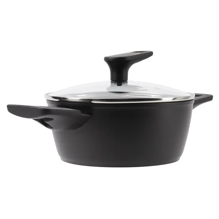 Каструля з кришкою Bergner Copper BG-30293-BK 20 см чорна - фото 2