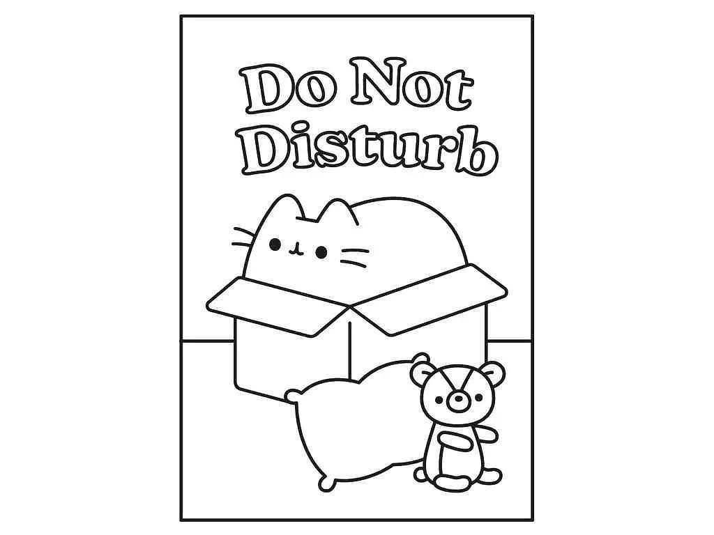 Розфарбовка YES А4 Pusheen, 12 стор. (742918) - фото 3