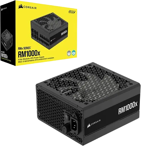 Блок живлення Corsair RM1000x ATX 3.1 1000W 80+ Gold (CP-9020271-EU)