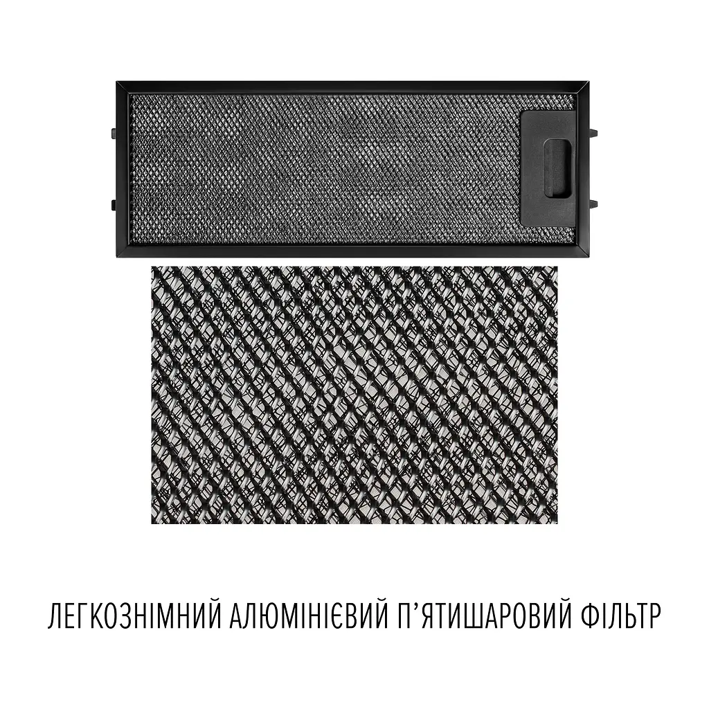 Витяжка повновбудована PERFELLI DESIGN FILINI 5 NERO SILENZIO - фото 14