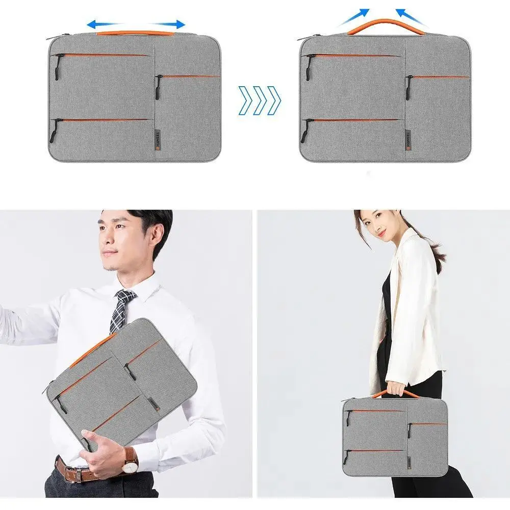 Сумка для ноутбука Haweel HWL2165 14-15" сіра - фото 5