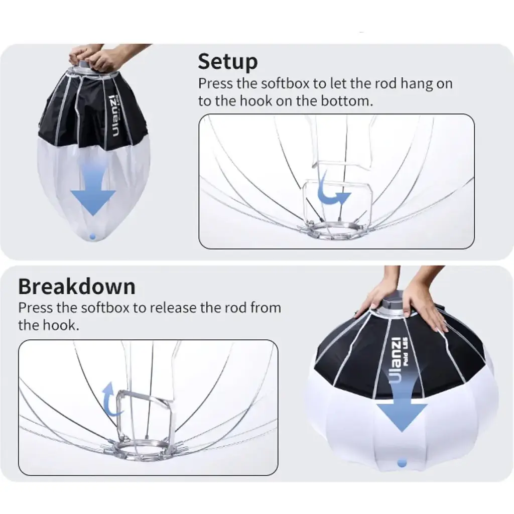 Софтбокс Ulanzi UV-L061 LAS005 [141145] - фото 3