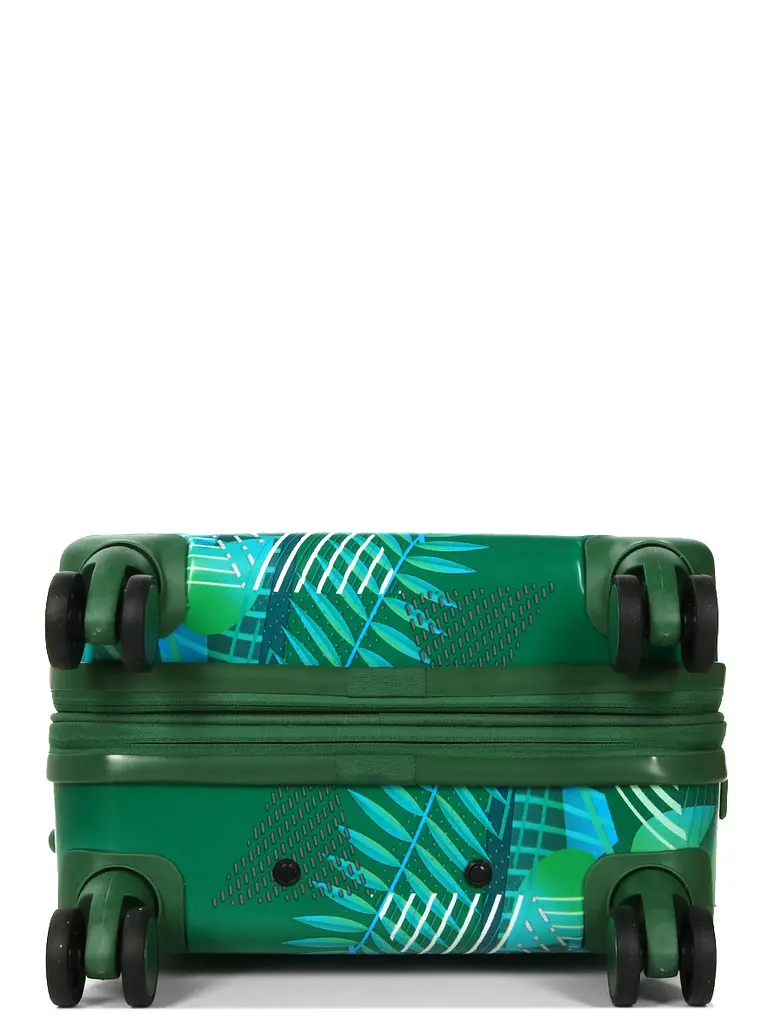 Валіза Малий (S) Полікарбонат під Ручну поклажу Airtex 970 Green 43 л 55x39,5x23,5 см Зелений - фото 8