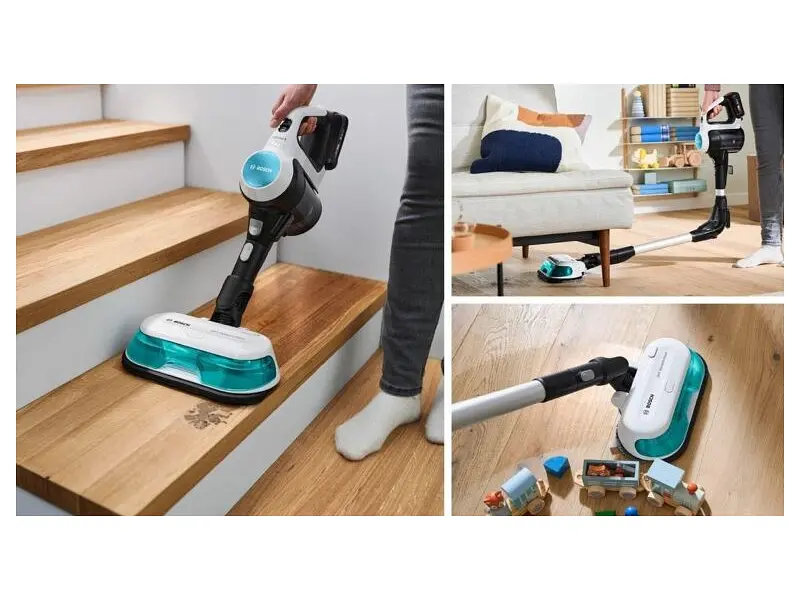 Вертикальний і ручний пилосос Bosch Unlimited 7 ProHygienic Aqua BCS71HYG1 2 в 1 - фото 3