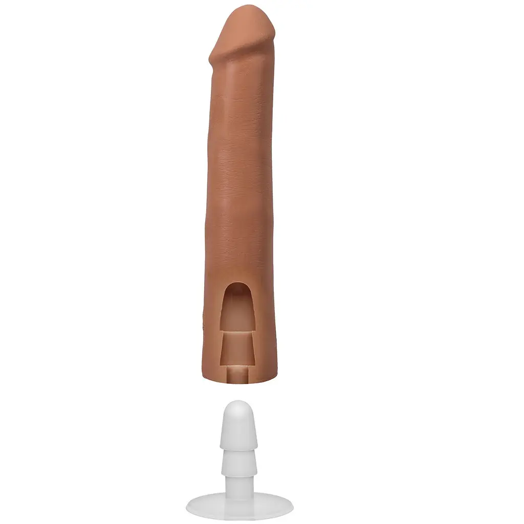 Фалоімітатор Doc Johnson The Realistic Cock ULTRASKYN 9 Inch, 22.9 см - фото 7