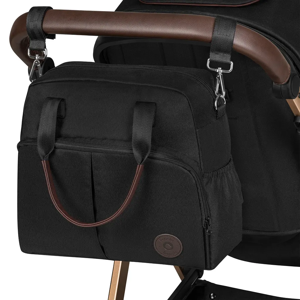 Універсальна коляска Lionelo Amber 3 в 1 Black Onyx (LO-AMBER BLACK ONYX (3in1)) - фото 15