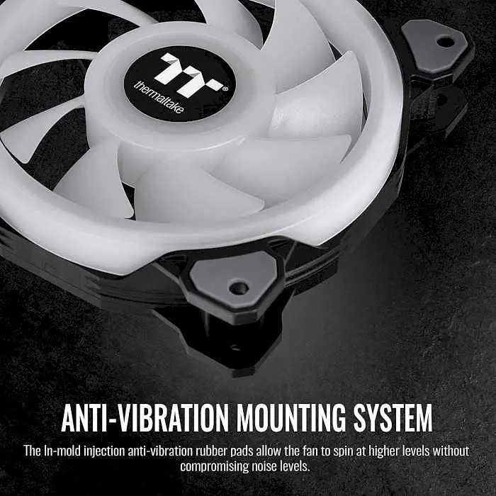 Вентилятор Thermaltake Riing Quad 12 RGB Radiator Fan TT Premium Edition (CL-F088-PL12SW-C) - фото 4