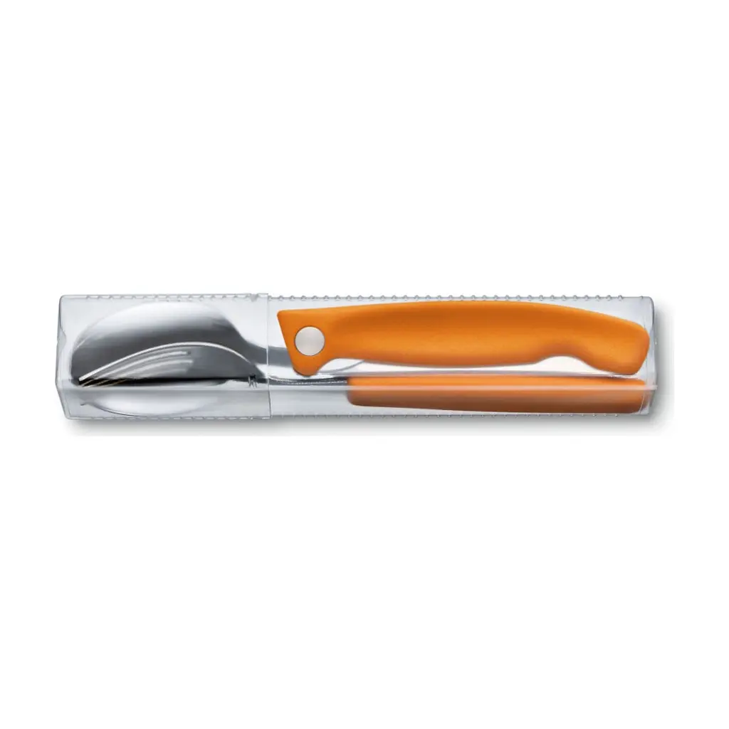 Набір столових приборів Victorinox SwissClassic Table Set 3 шт Orange (6.7192.F9) - фото 3
