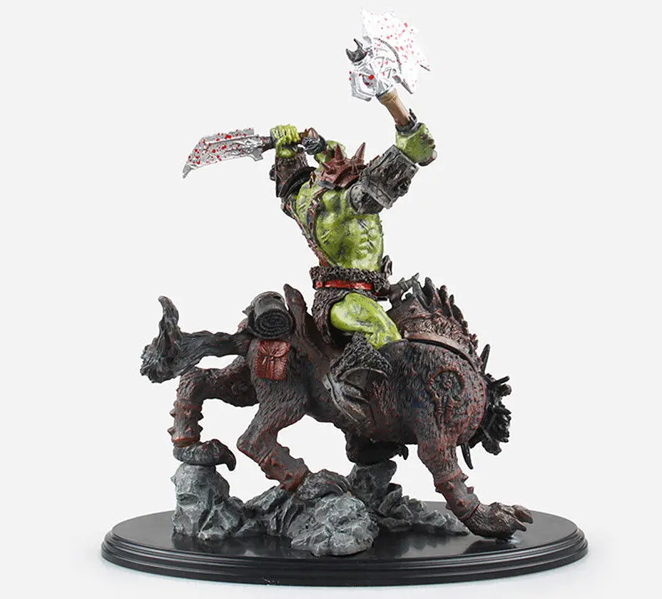 Фигурка World of Warcraft Orc Wolf Rider Riding Wolf Мир Военного Ремесла Орк Всадник 26 см WOW 21.80 - фото 3