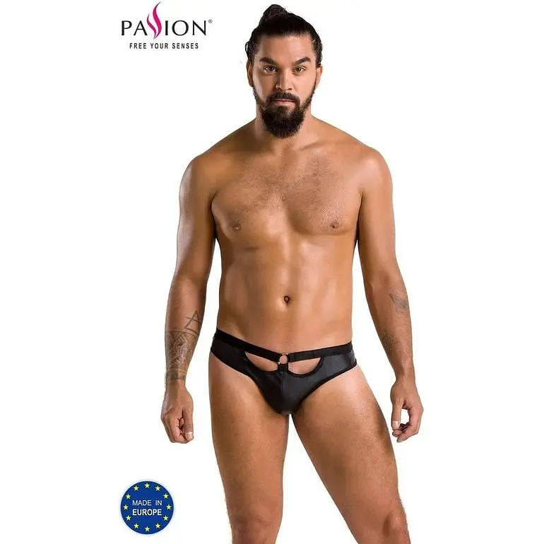 Трусы мужские Passion 041 Slip Open Joe black L/XL - фото 5