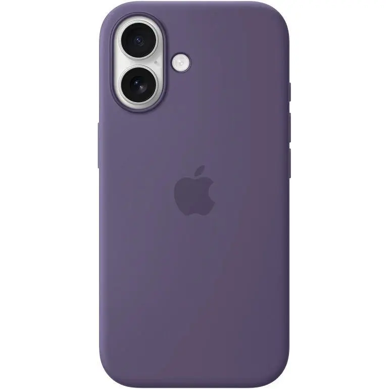 Чохол Silicone Case with Button, Animation & MagSafe для Apple iPhone 17 Purple Fog AAA [153238] - фото 2