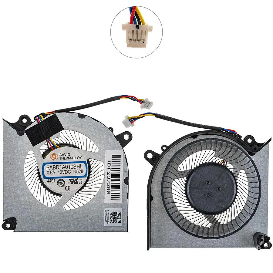 Вентилятор для ноутбуку MSI (GE78HX) GPU 12V