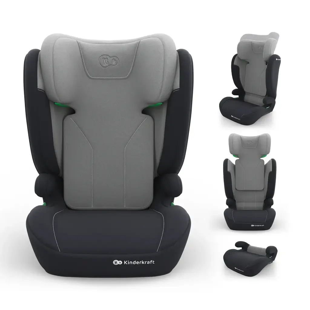 Автокрісло Kinderkraft i-Spark 2 Plus i-Size Grey (KCISPA02GRYPL00)