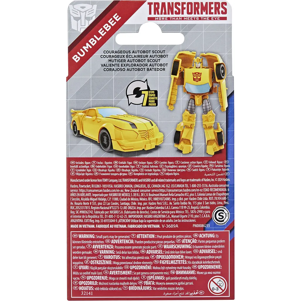 Игрушка-фигурка Transformers Bumblebee (F8581_F8586) - фото 5