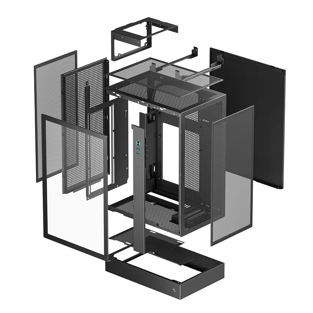 Корпус DeepCool CH170 Plus (R-CH170-BKNGM0-G) без БЖ - фото 10