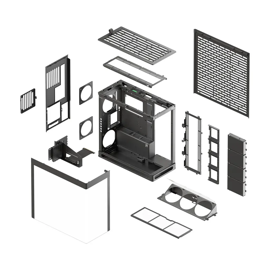Корпус для ПК HAVN HS 420 VGPU Edition Black (HVN-CA-HS420-08) - фото 2