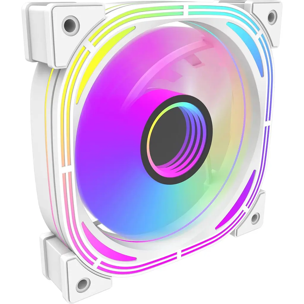 Комплект вентиляторів Darkflash INF24 3 in 1 White (INF24 3IN1(PWM) white) - фото 5