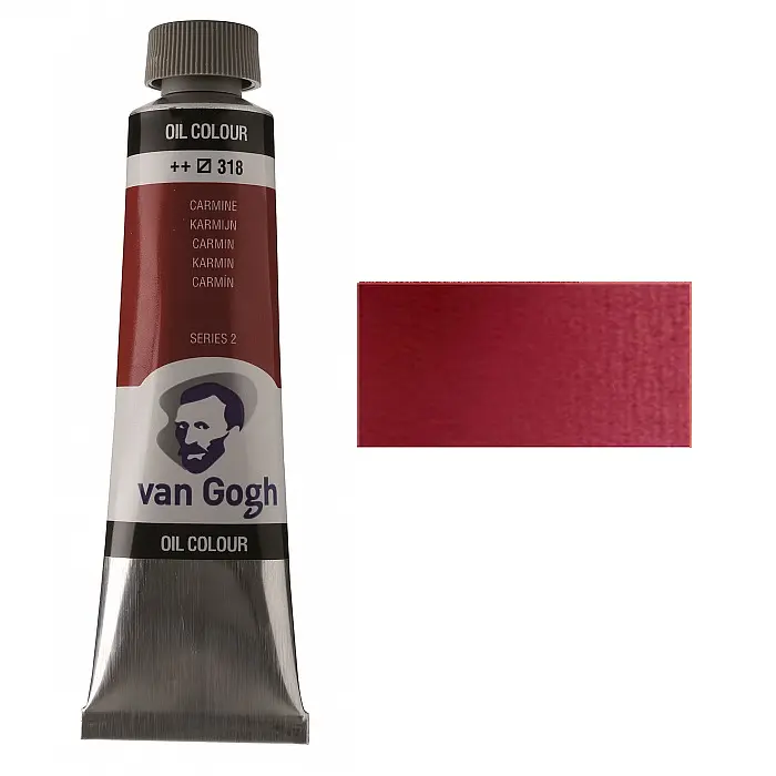 Фарба олійна Van Gogh (318) Карміновий 40 мл Royal Talens (8712079219369)