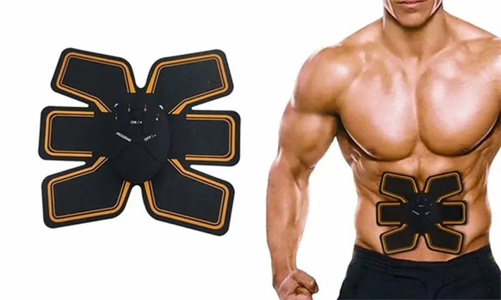 Стимулятори м'язів преса Ems Mobile-GYM 6 pack Чорний (200540) - фото 2