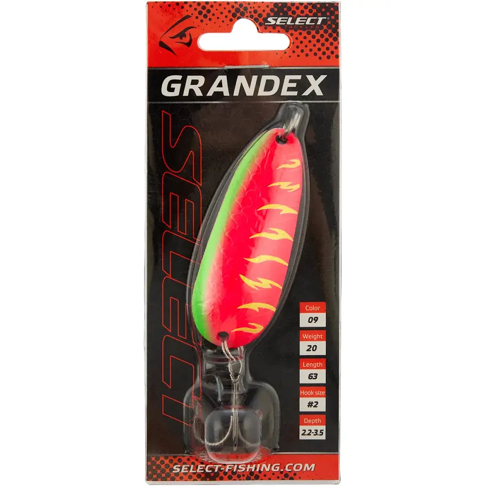Мормышка Select Grandex 20 g 63 mm #09 - фото 2