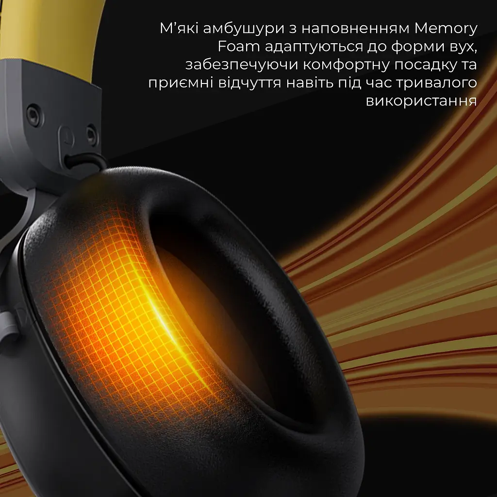 Наушники Ajazz AHM08 MAX 3-Mode Black (AHM08-MAX-BGY) - фото 11