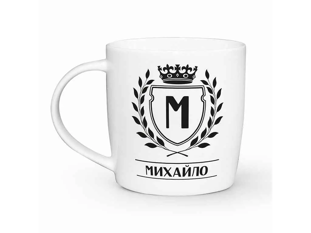 Чашка KVARTA Бочка 360мл Михайло 2512