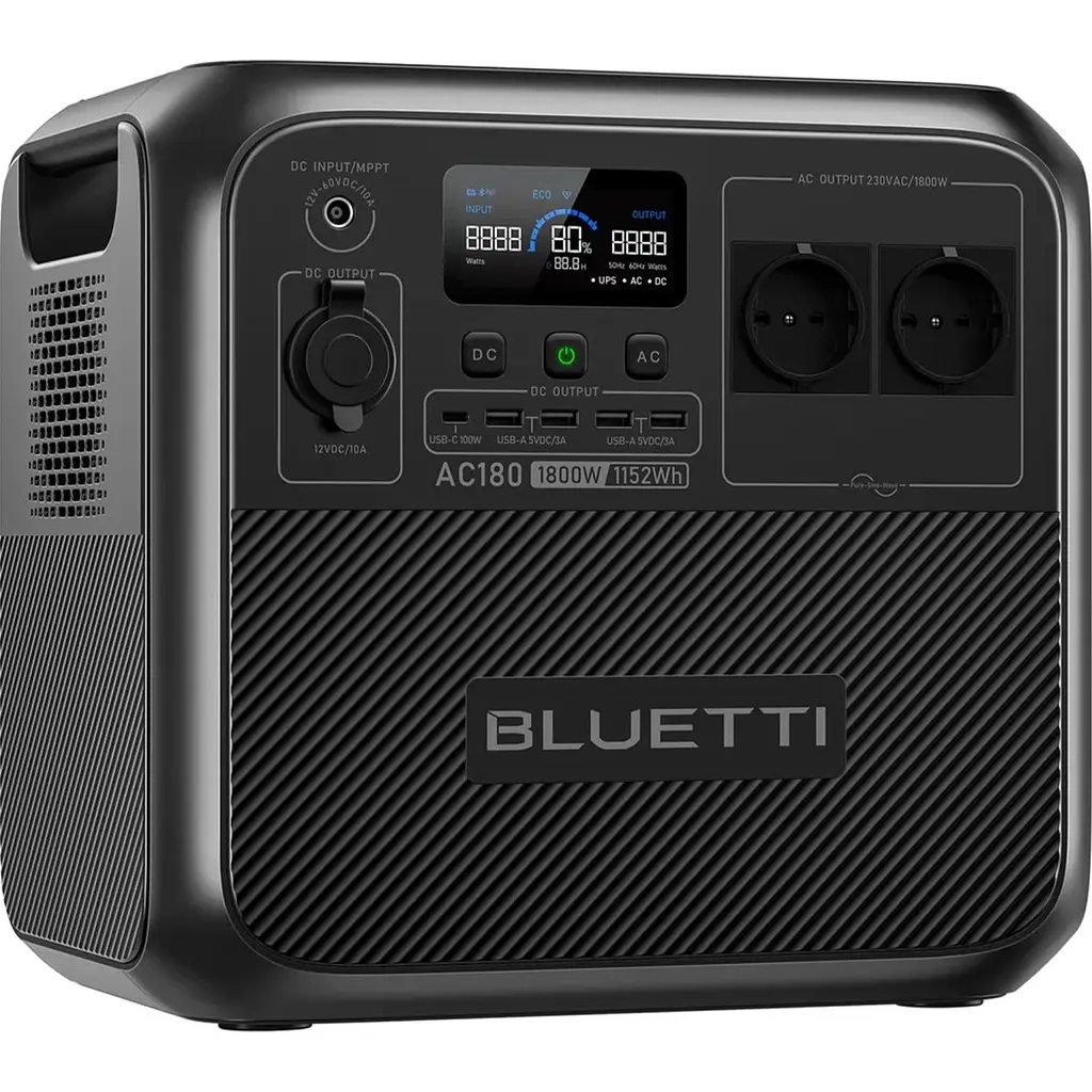 Зарядна станція BLUETTI AC180 1800W [111916] - фото 2