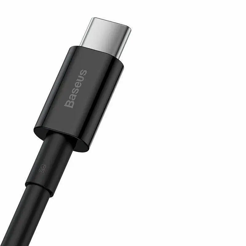 Кабель Baseus Superior Series Fast Charging USB to USB-C 66W 1m (CATYS-01) Black [67658] - фото 3