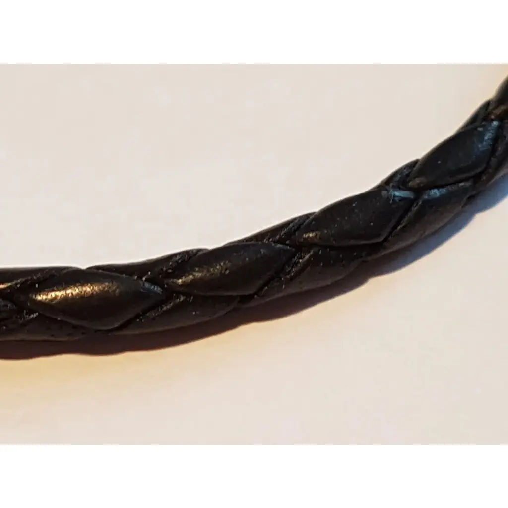 Шкіряний браслет Tango з золотою вставкою. 910064 18 - фото 2