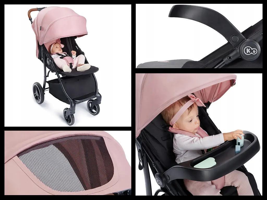 Прогулянкова коляска Kinderkraft Cruiser LX Grey - фото 10
