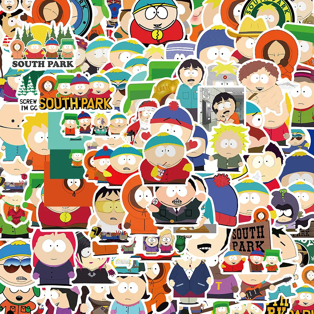 Стікерпак Південний Парк Набір наклейок GeekLand South Park 100 штук - фото 3